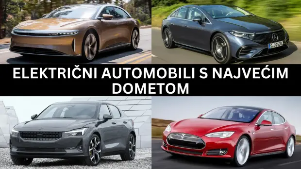 Električni automobili s najvećim dometom