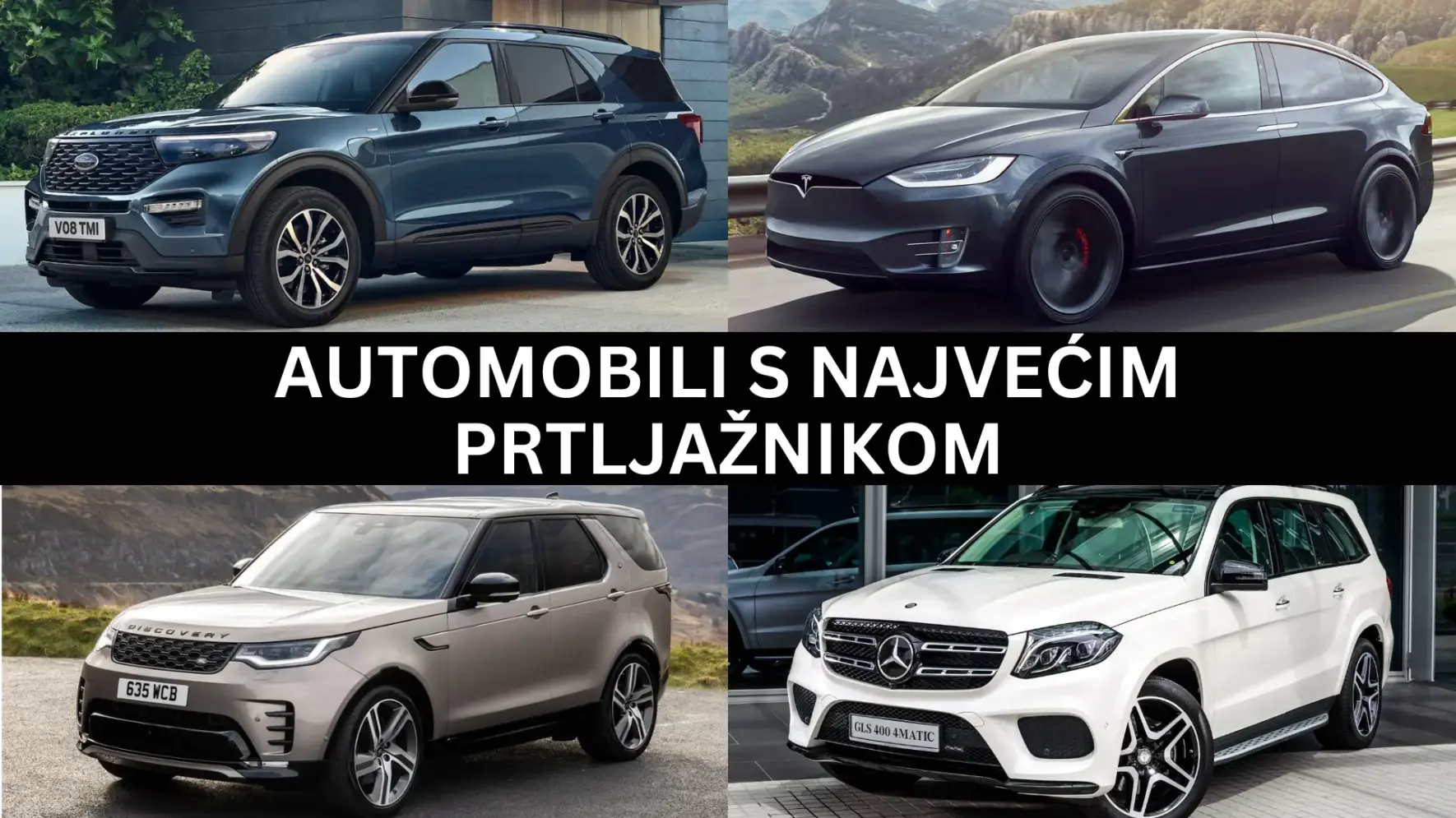 Automobili s najvećim prtljažnikom