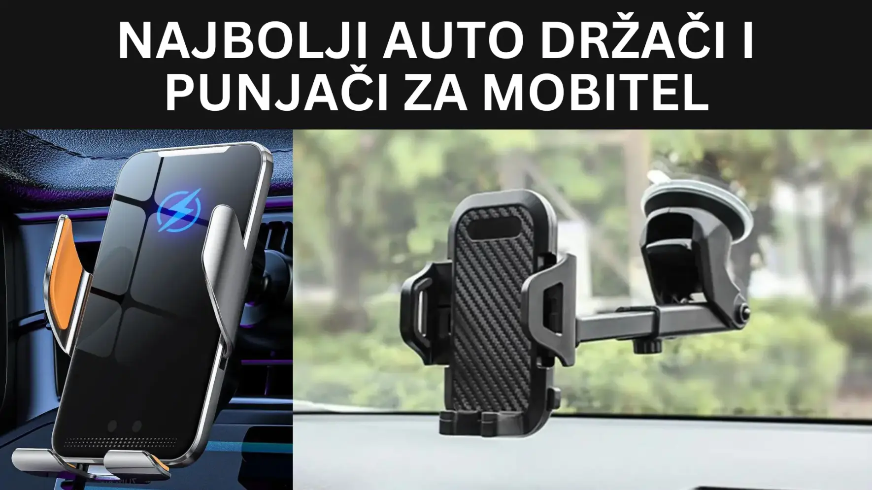 Najbolji auto držači i punjači za mobitel