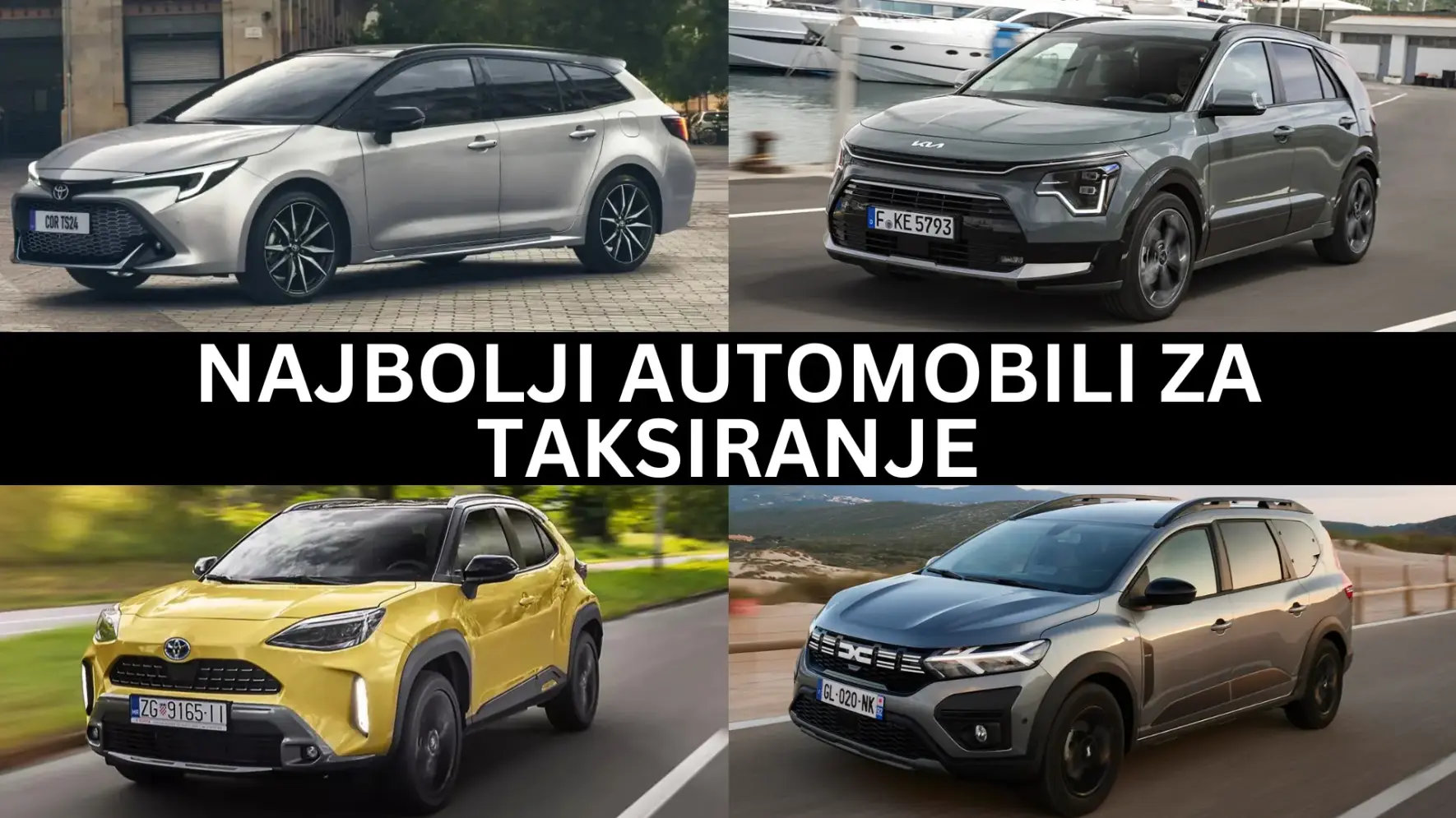 Najbolji automobili za taksiranje