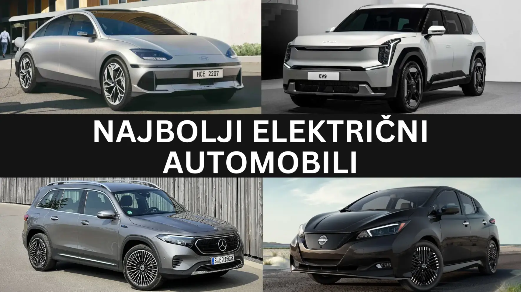 Najbolji električni automobili