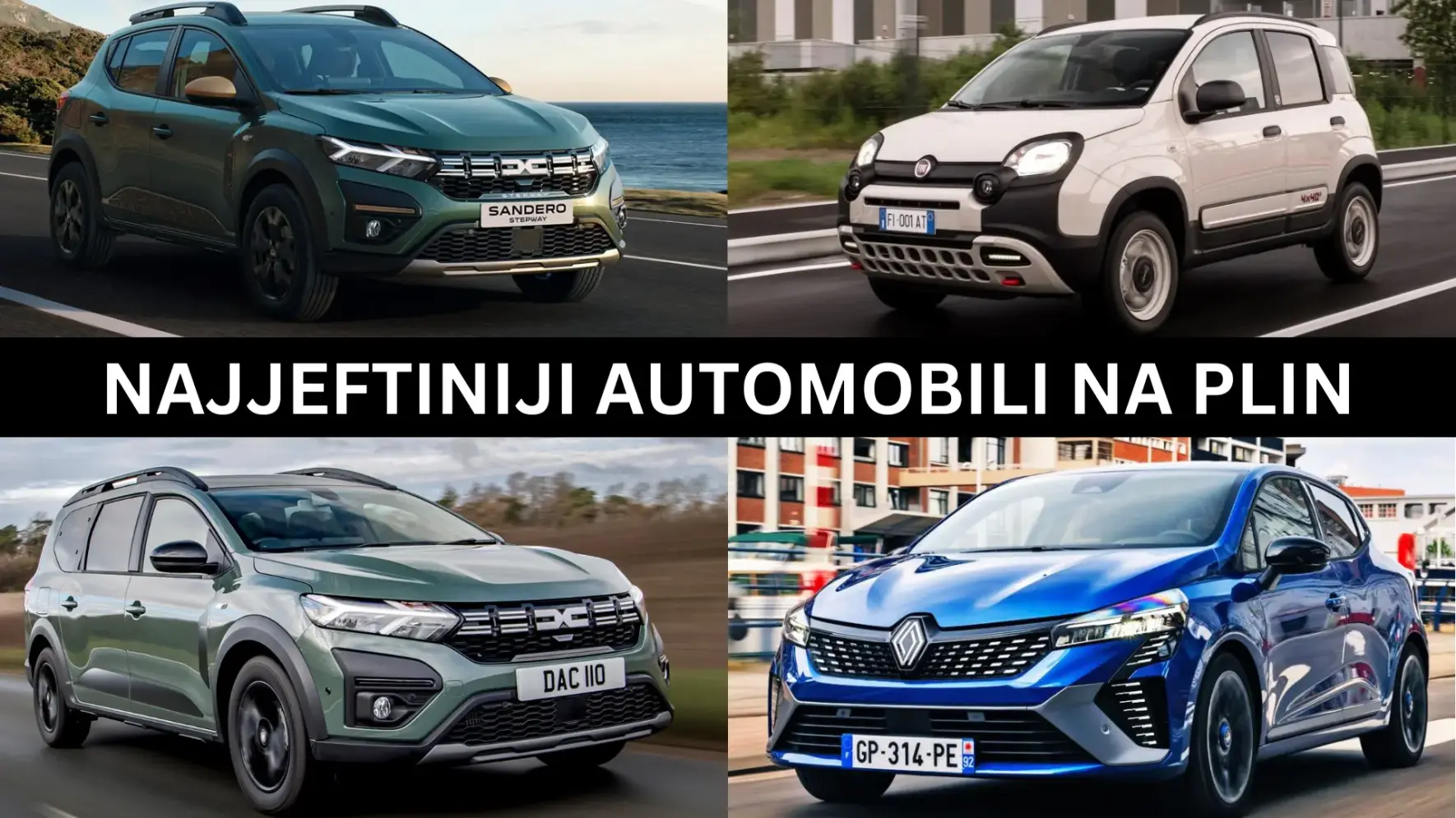 Najjeftiniji automobili na plin