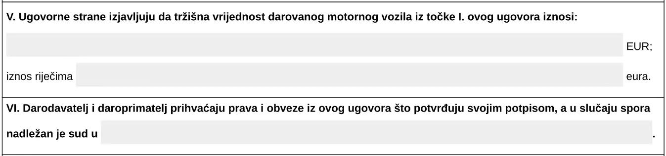 Informacije o tržišnoj vrijednosti vozila